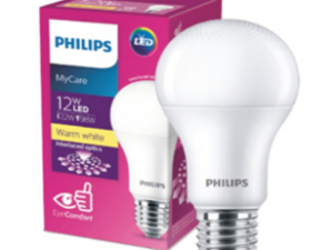 Philips หลอดไฟ LED Bulb 12W E27 Warm White รุ่น LEDBULB