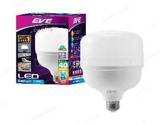 EVE Lighting หลอดไฟ LED High Watt Shop Bulb 40W E27 Daylight