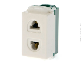 ตราช้าง เต้ารับเดี่ยว รุ่น PCH-901 Y-Series สีขาว